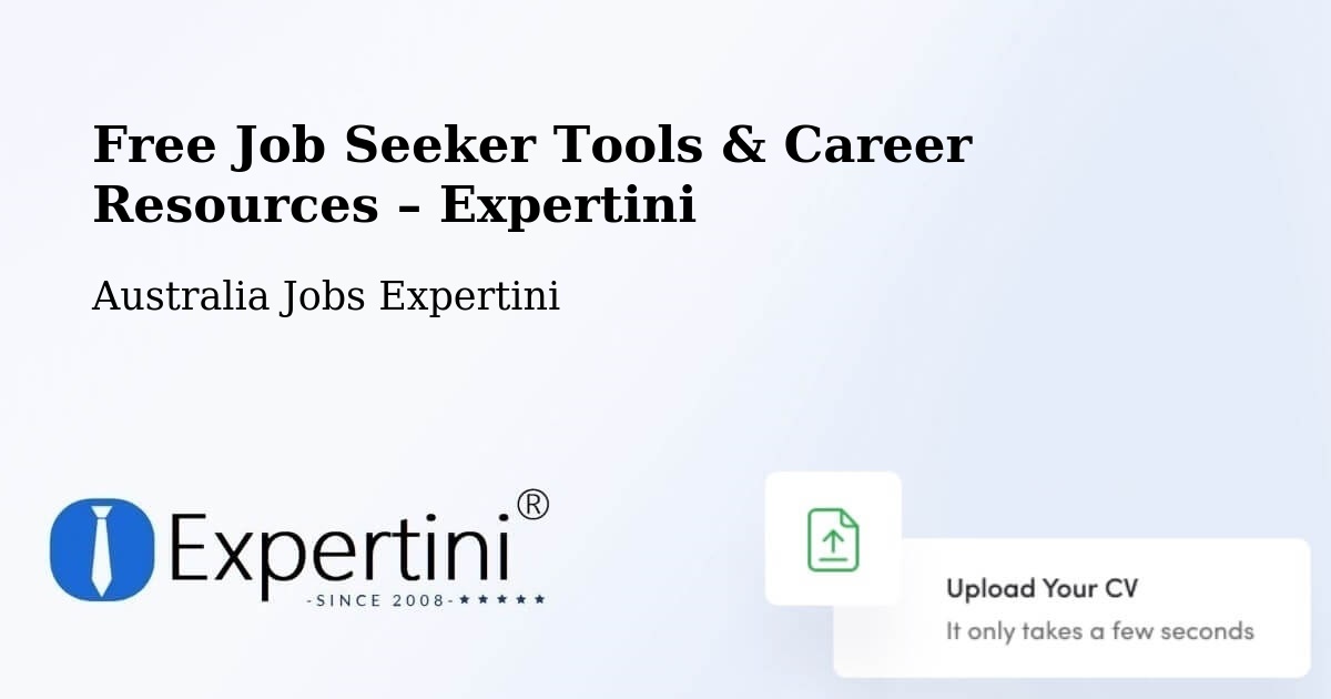 Free Job Seeker Tools & Career Resources – Waratah - Waratah, Australia Jobs Expertini