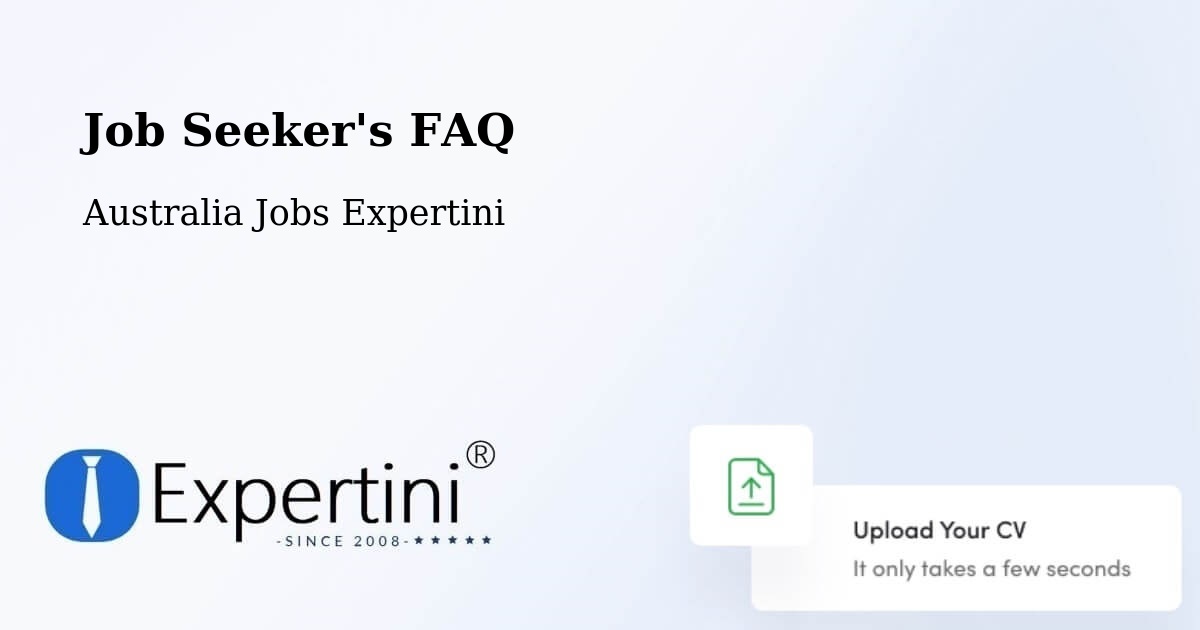Job Seeker FAQ – Waratah - Australia Jobs Expertini